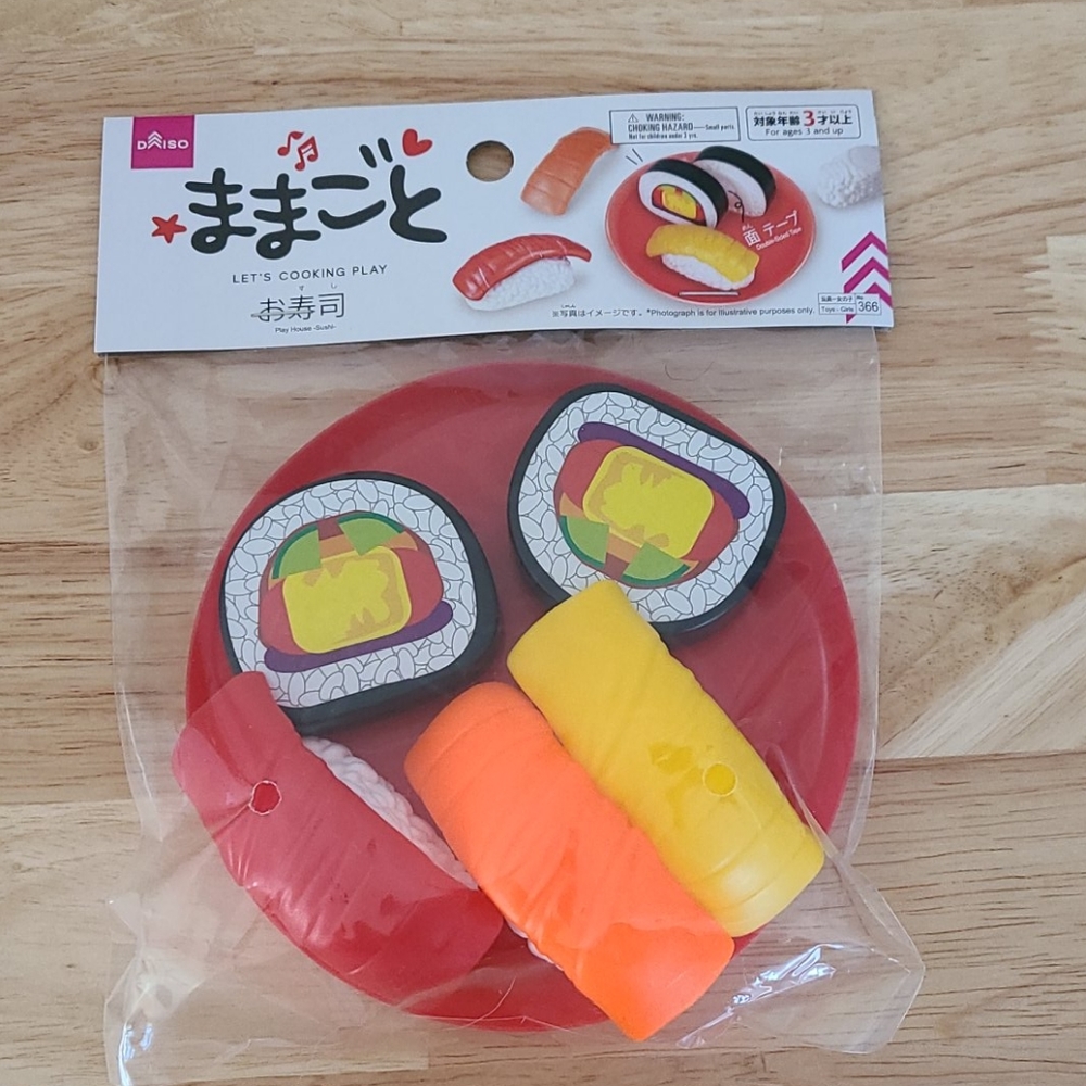 Pretend Sushi Cooking Play